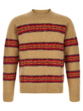 Dries Van Noten Beige Wool Cardigan
