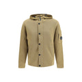 C.P. Company Beige Wool Oves Aries Cardigan
