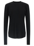 Thom Krom Black Cotton T-Shirt