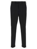 PT Torino Black Virgin Wool Dress Pants