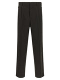 CELLAR DOOR Brown Polyester Dress Pants