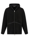 LAMINAR Black Polyester Shell Jacket