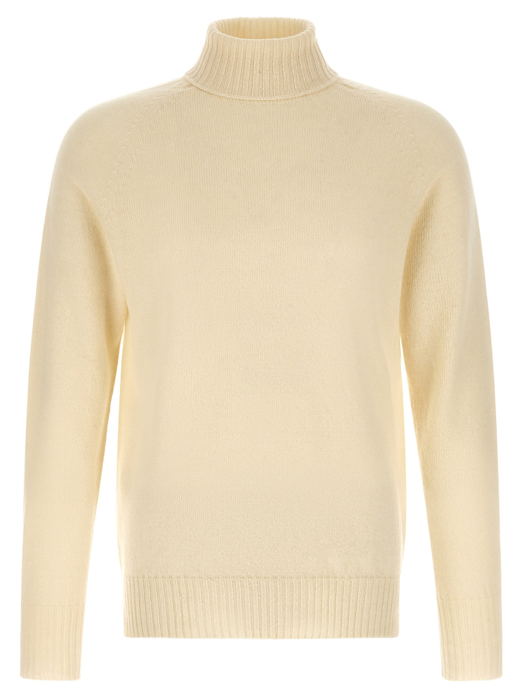 MA'RY'YA White Cashmere Cardigan