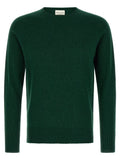 MA'RY'YA Bicolor Cashmere Cardigan