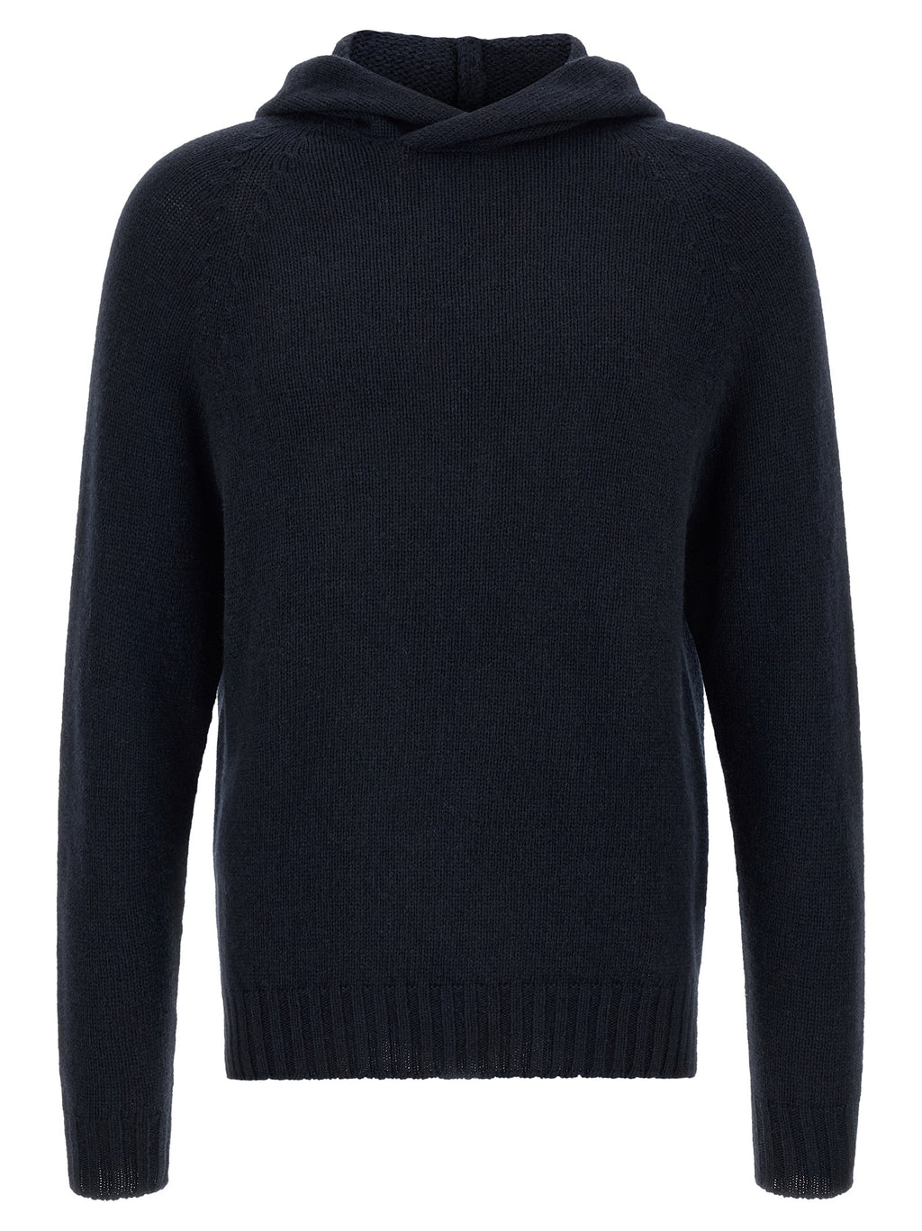 MA'RY'YA Blue Cashmere Cardigan