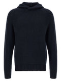 MA'RY'YA Blue Cashmere Cardigan