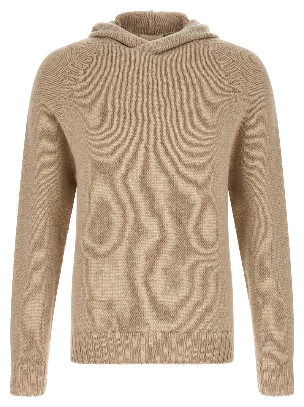 MA'RY'YA Beige Cashmere Cardigan