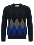 Ballantyne Blue Cashmere Cardigan