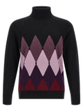Ballantyne Black Cashmere Cardigan
