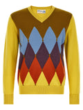 Ballantyne Multicolor Cashmere Cardigan