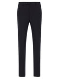 Incotex Blue Virgin Wool Dress Pants