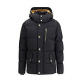 Moose Knuckles Black Cotton Coat