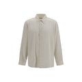 Our Legacy Beige Lyocell Dress Shirt