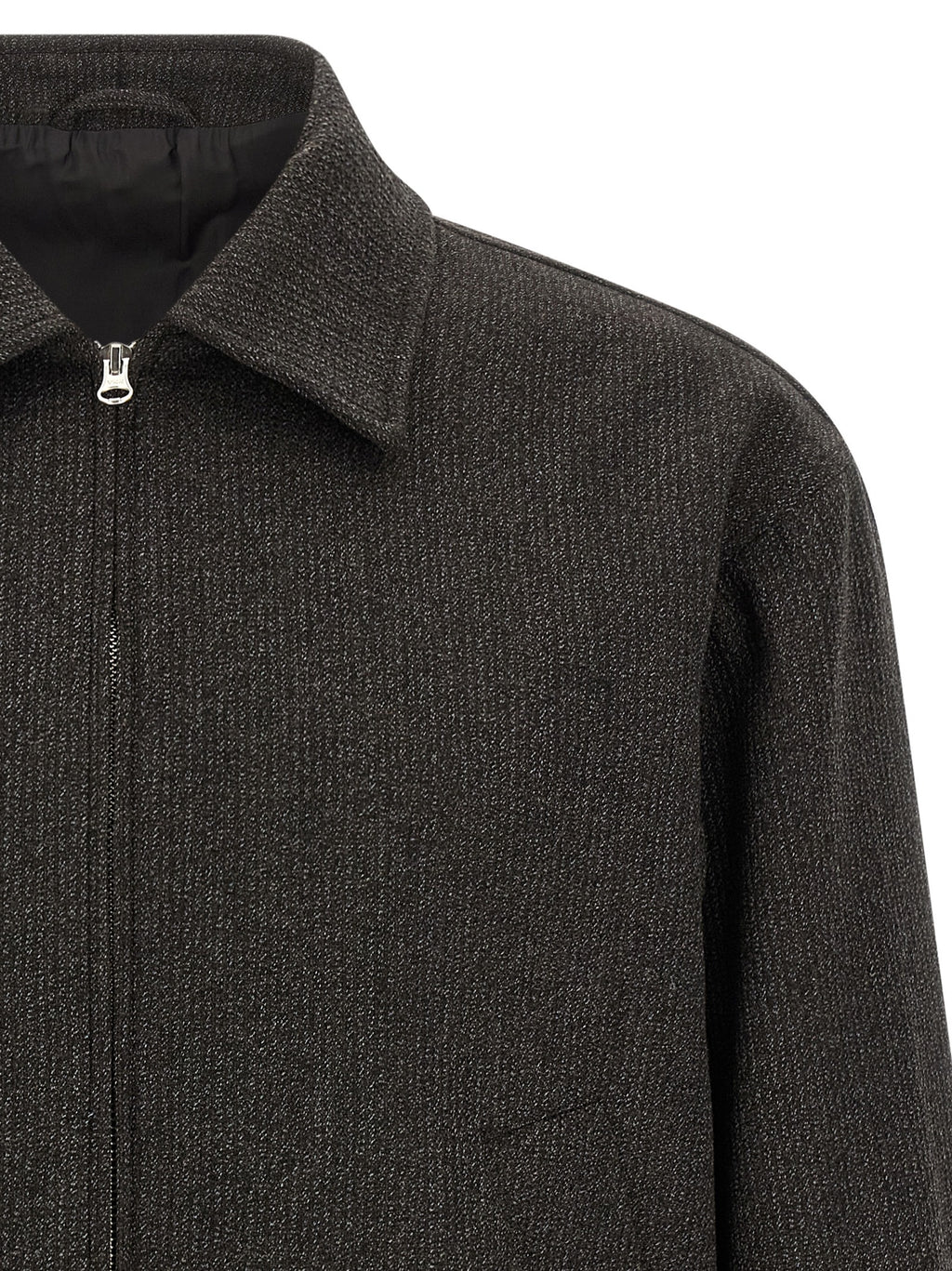 MFPEN Brown Wool Full-Length Jacket