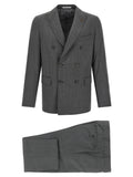 Pal Zileri Gray Wool Suit