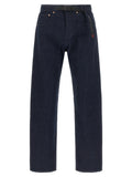 Gramicci Blue Cotton Jeans Denim