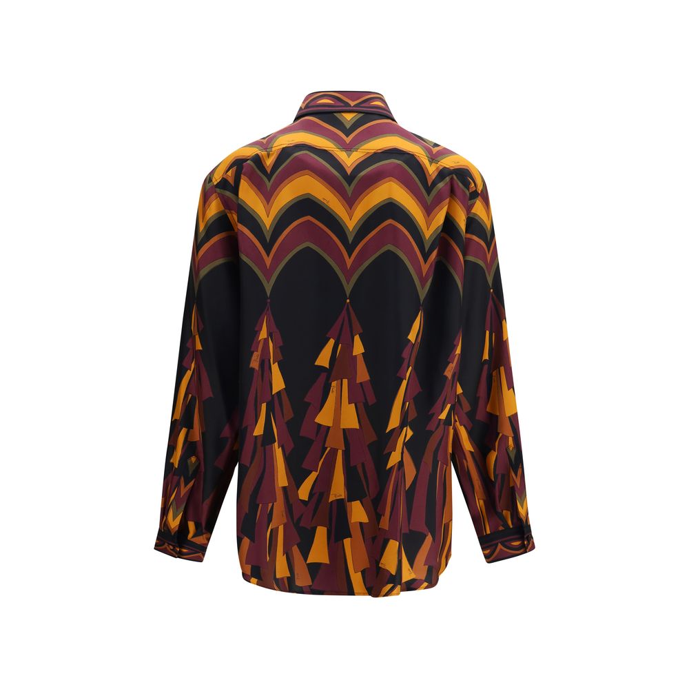 Emilio Pucci Multicolor Silk Shirt