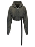 DRKSHDW Gray Nylon Bomber