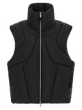 Thom Krom Black Nylon Sleeveless Jacket