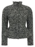 Alberta Ferretti White Virgin Wool Blazer