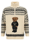 Polo Ralph Lauren Bicolor Wool Cardigan