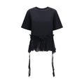Alexander McQueen Black Cotton T-Shirt