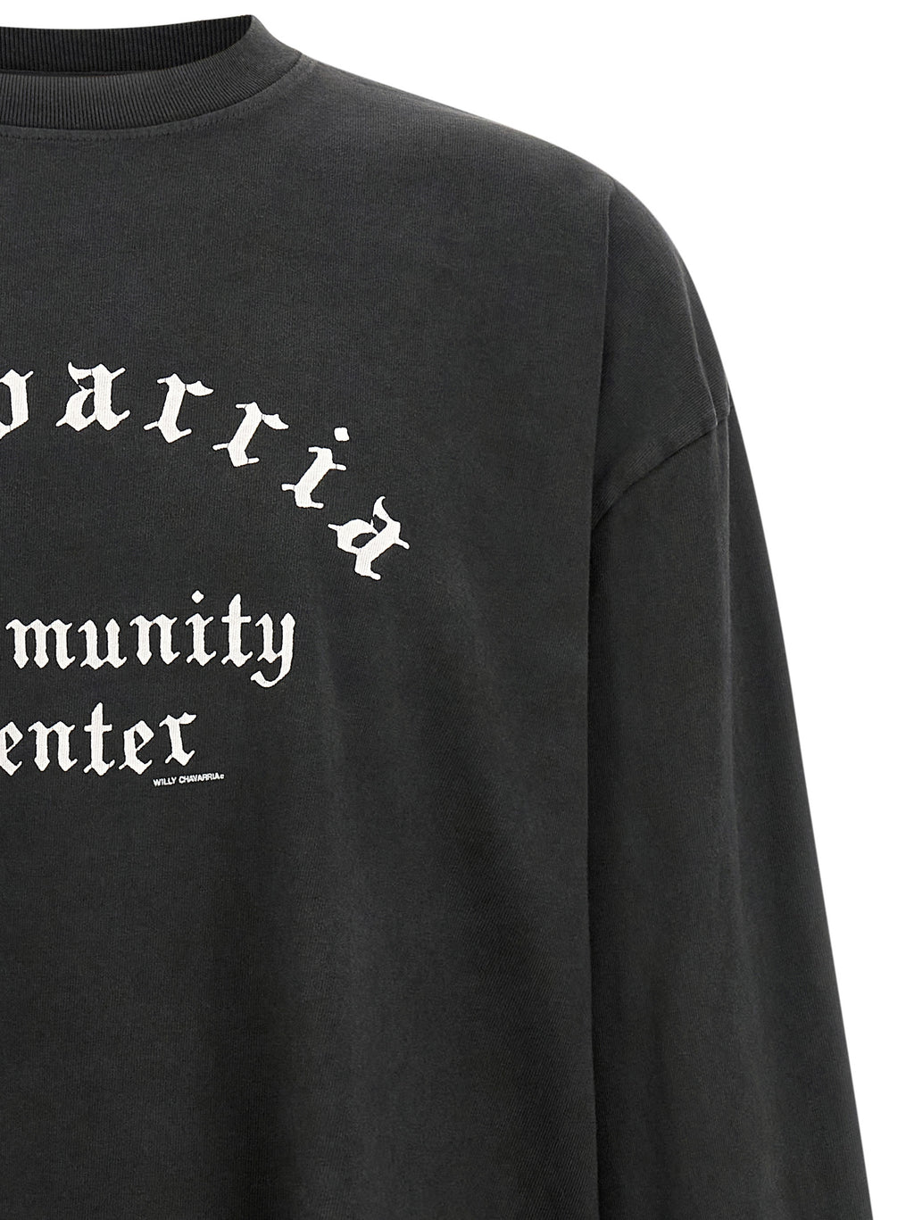WILLY CHAVARRIA Black Cotton T-Shirt