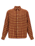 WILLY CHAVARRIA Bordeaux Viscose Blouse