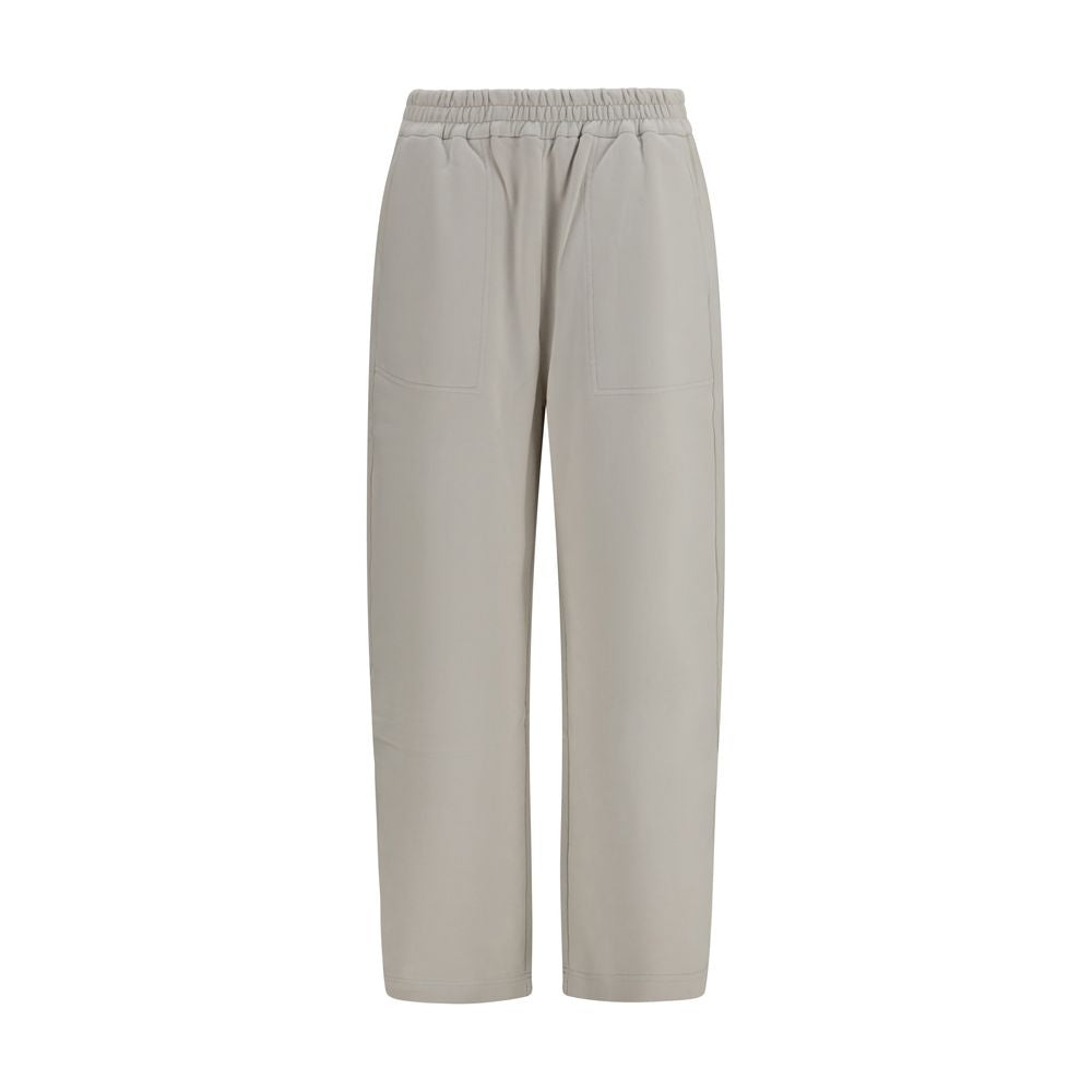 Brunello Cucinelli Beige Cotton Casual Pants