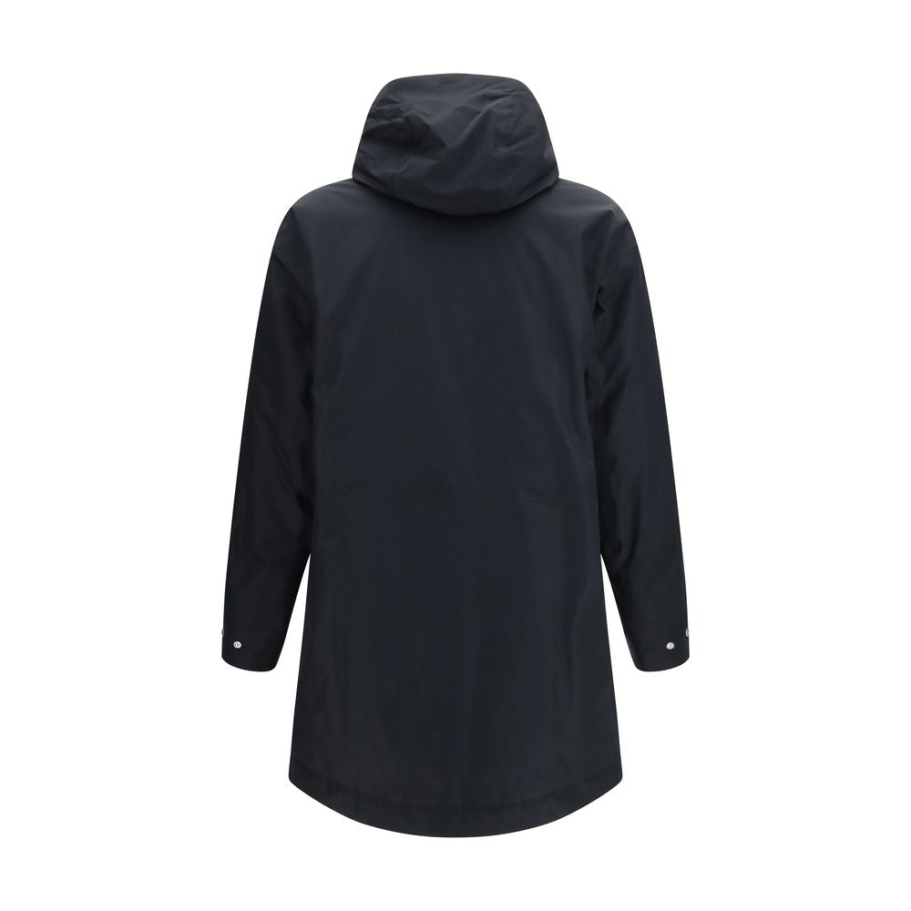 LAMINAR Black Polyester Parka