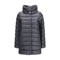 Herno Black Polyamide Full-Length Jacket