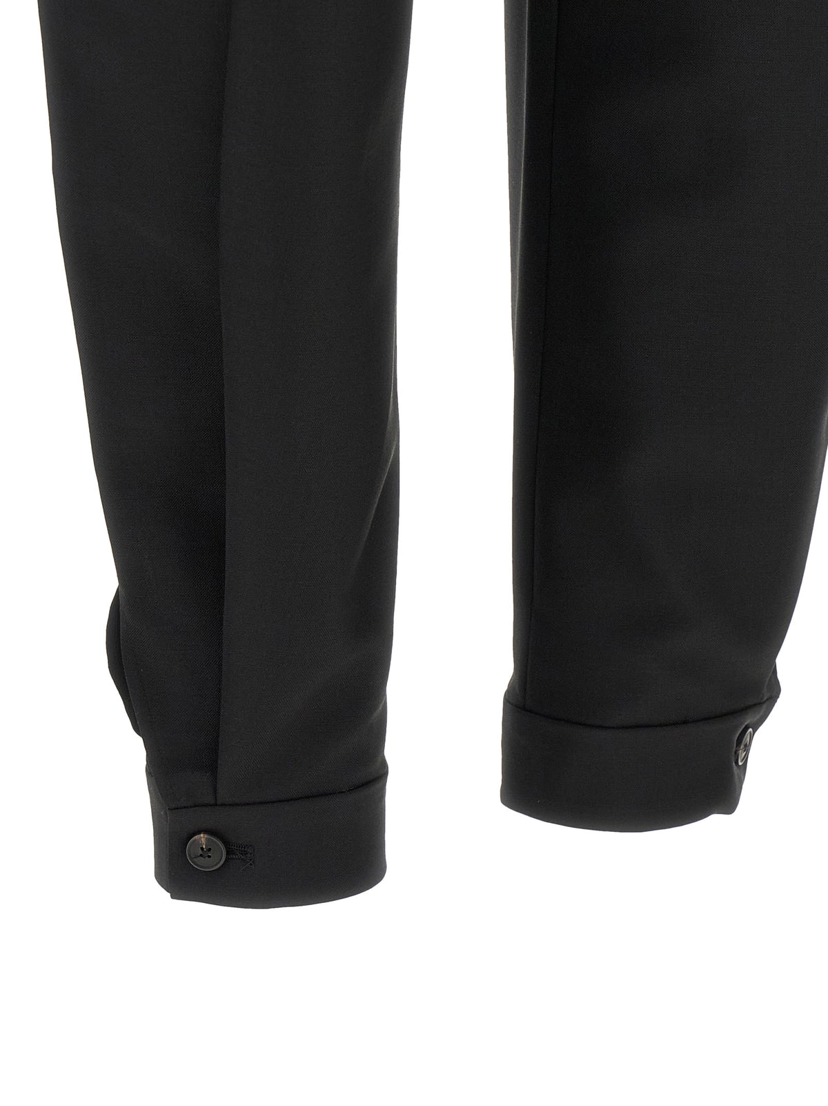 Rohe Black Wool Casual Pants