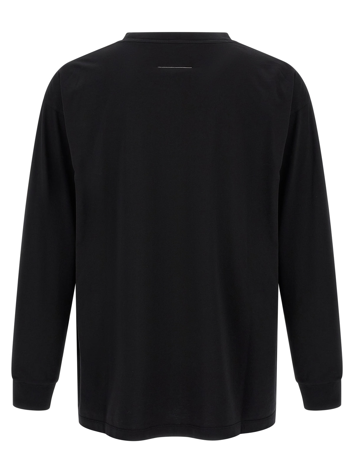 MM6 Maison Margiela Black Cotton T-Shirt