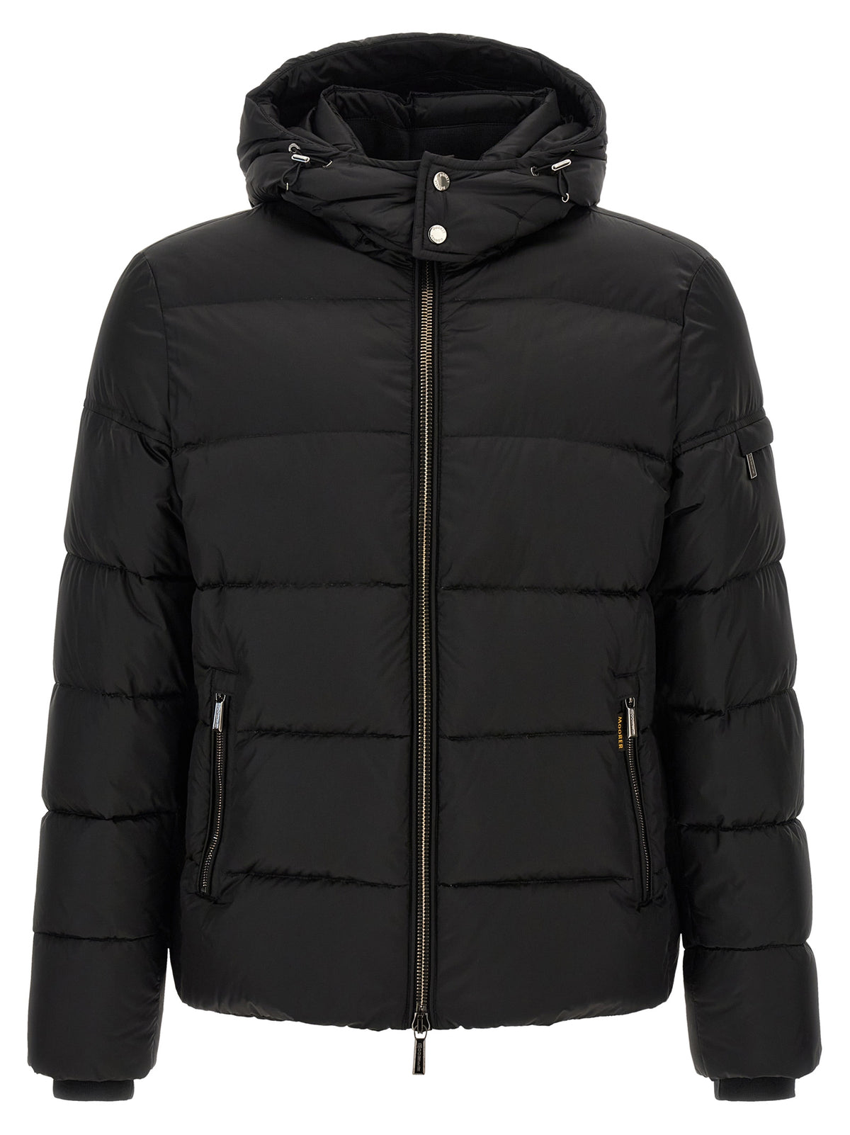 MooRER Black Wool Bomber