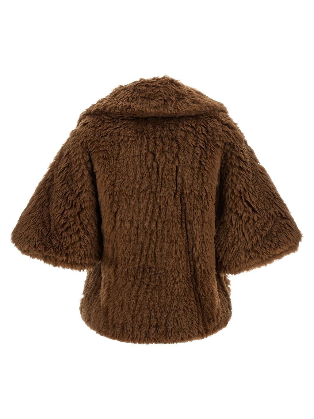 Max Mara Brown Virgin Wool Coat