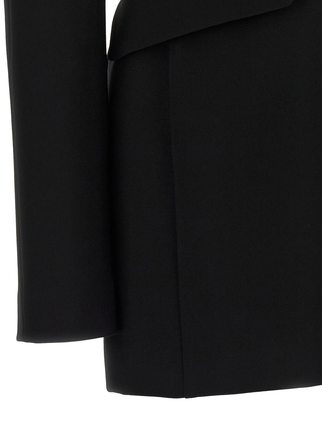 Sportmax Black Viscose Short Dress