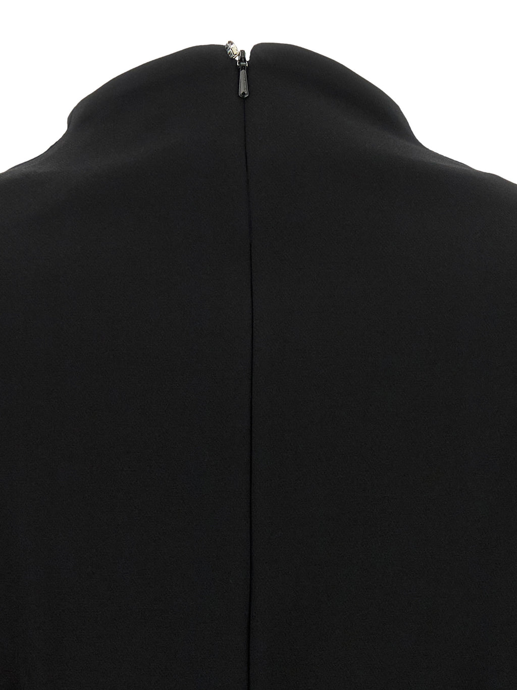 Sportmax Black Viscose Short Dress