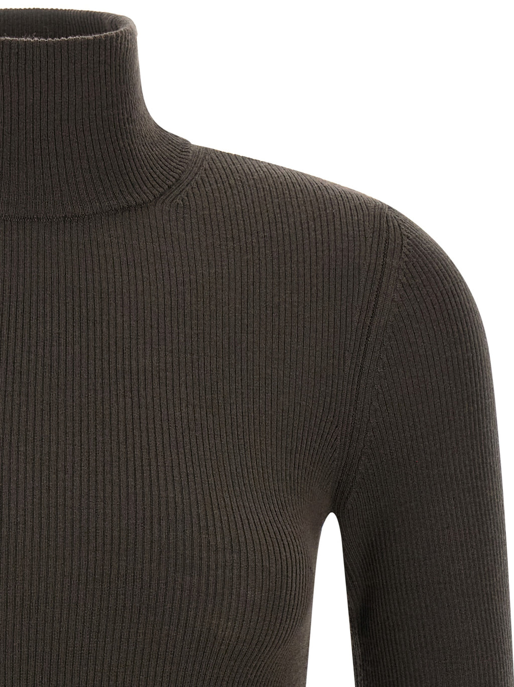 Max Mara Brown Virgin Wool Cardigan