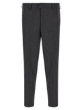 PT Torino Gray Virgin Wool Dress Pants