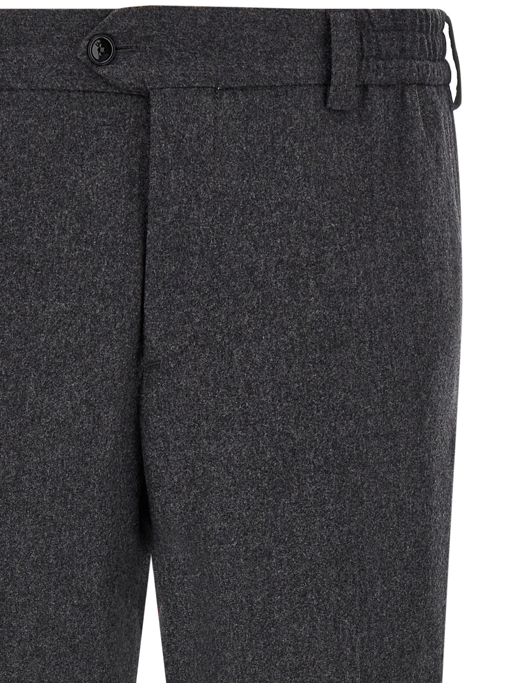 PT Torino Gray Virgin Wool Dress Pants