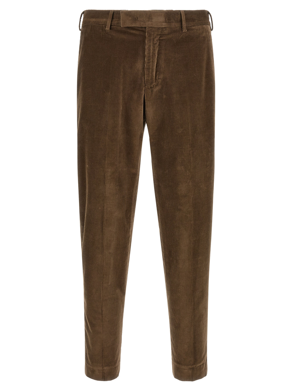 PT Torino Brown Cotton Casual Pants