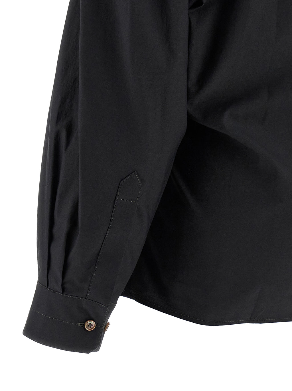 Lemaire Black Cotton Blouse
