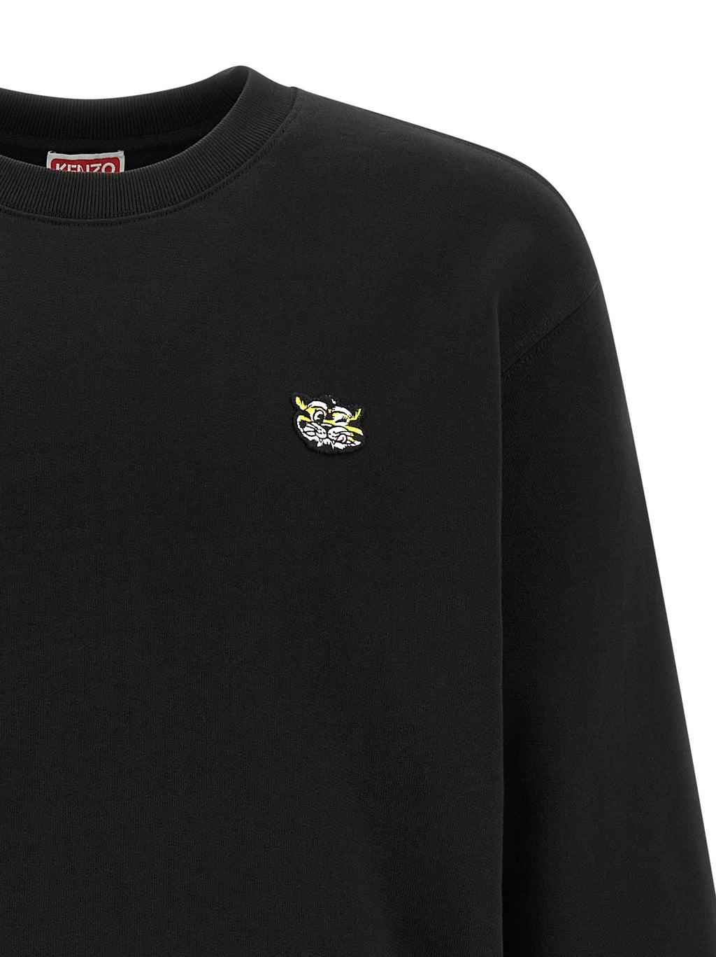 Kenzo Black Cotton Sweatshirt