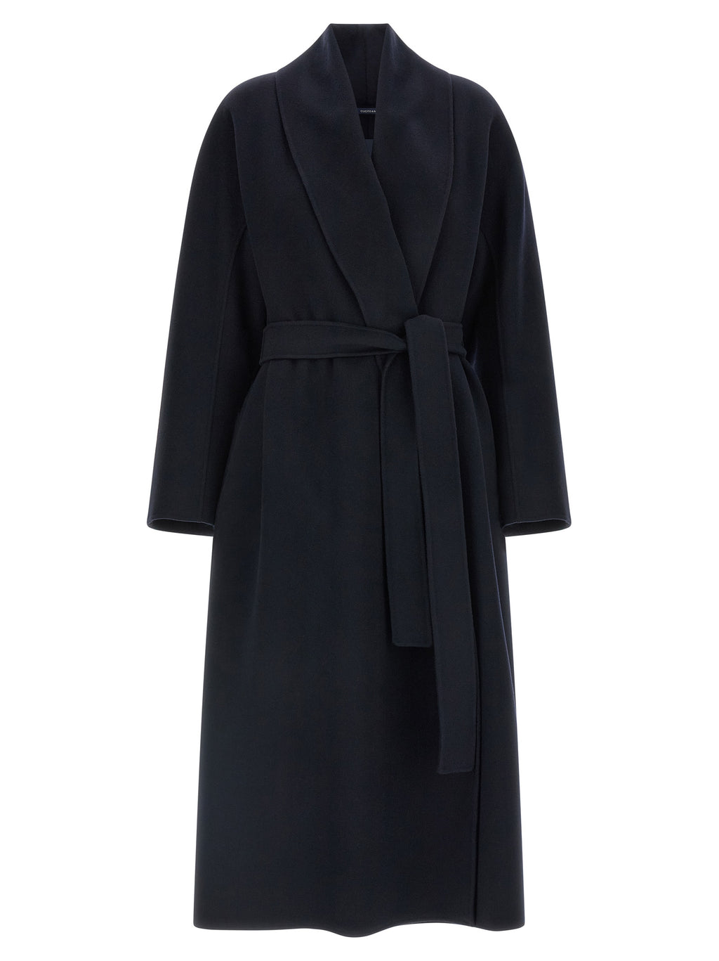 'S Max Mara Blue Wool Coat