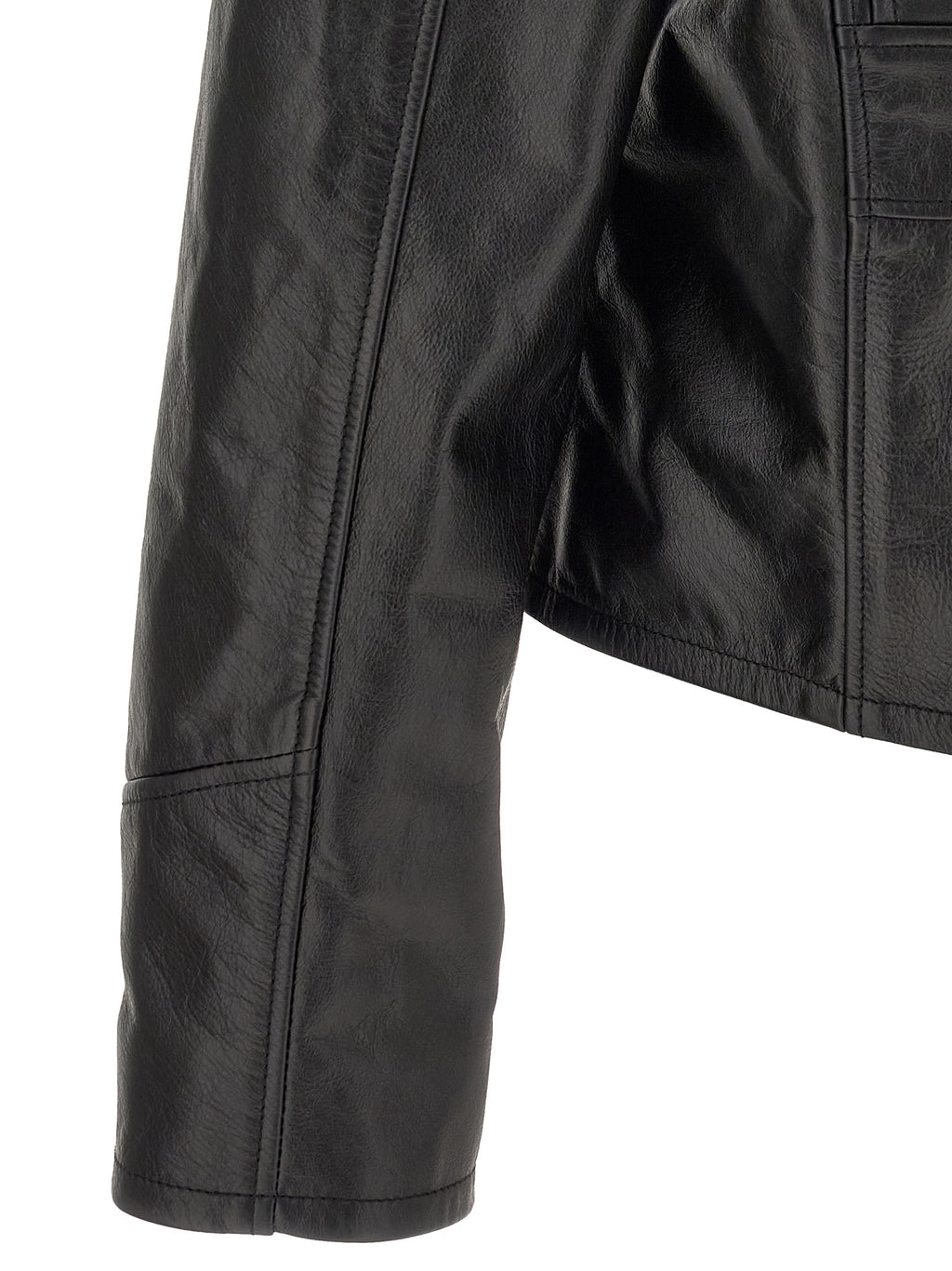 Amiri Black Calfskin Leather Jacket