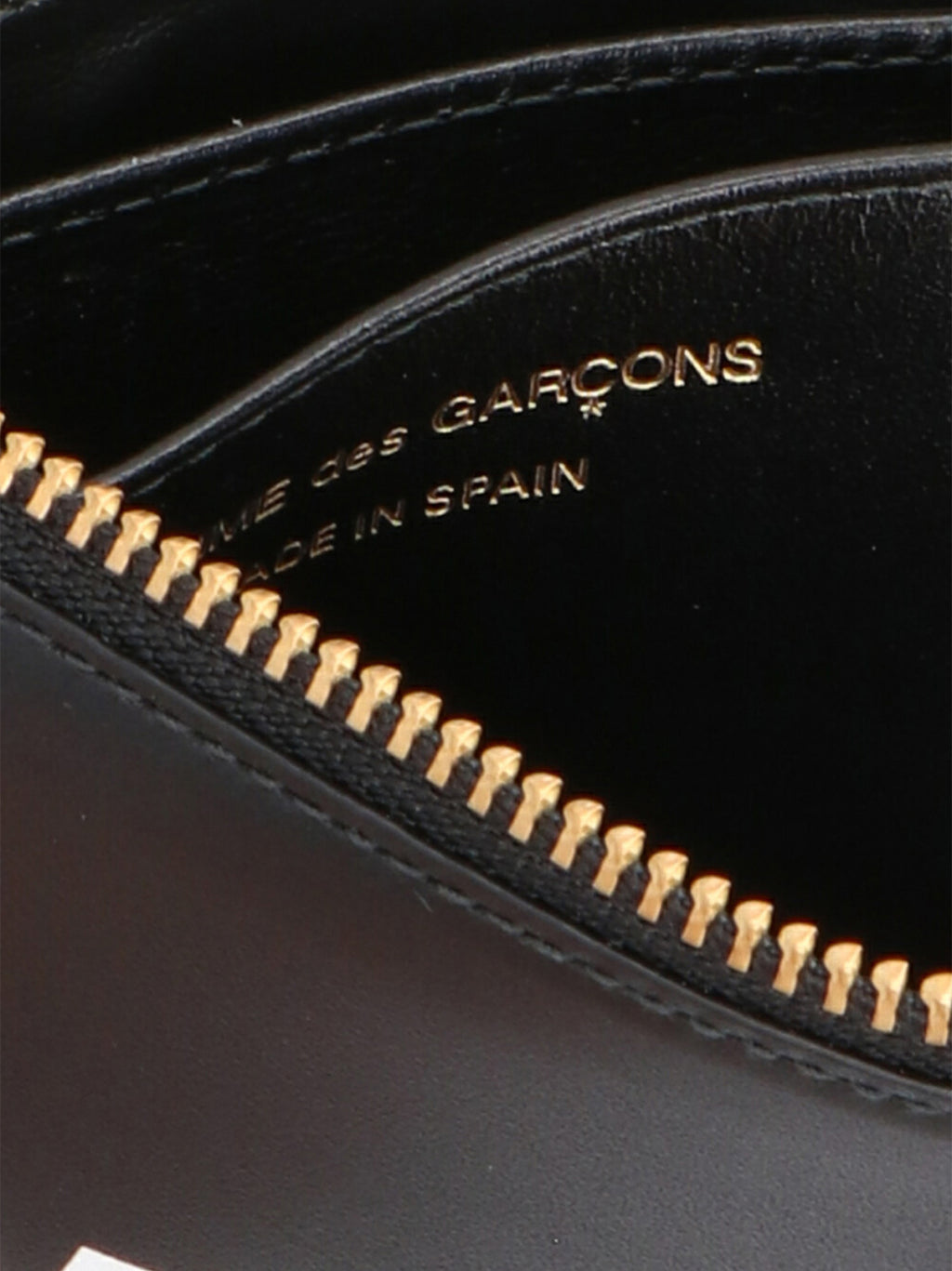 Comme Des Garçons Black Cowhide Cardholder