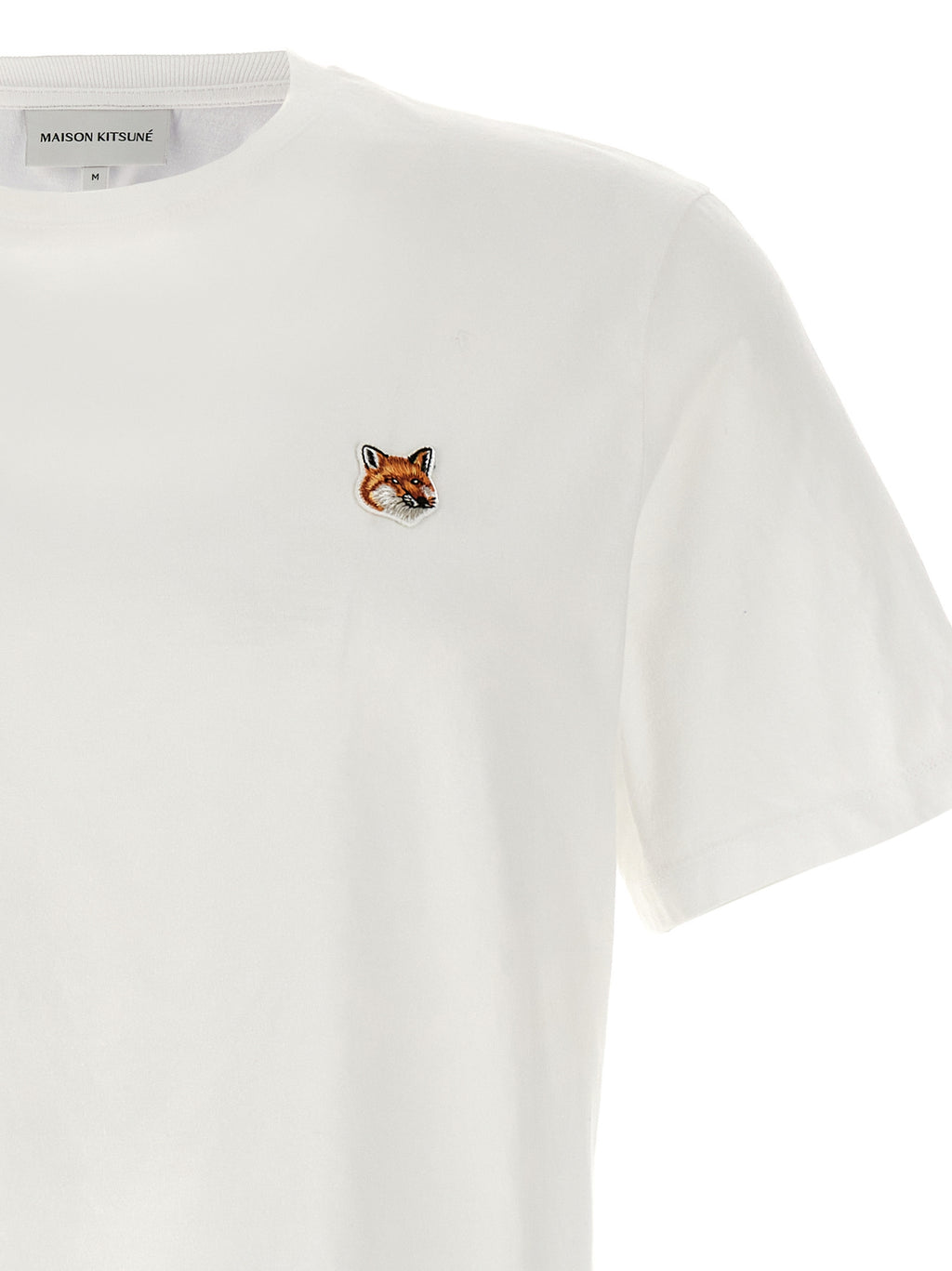 Maison Kitsuné White Cotton T-Shirt