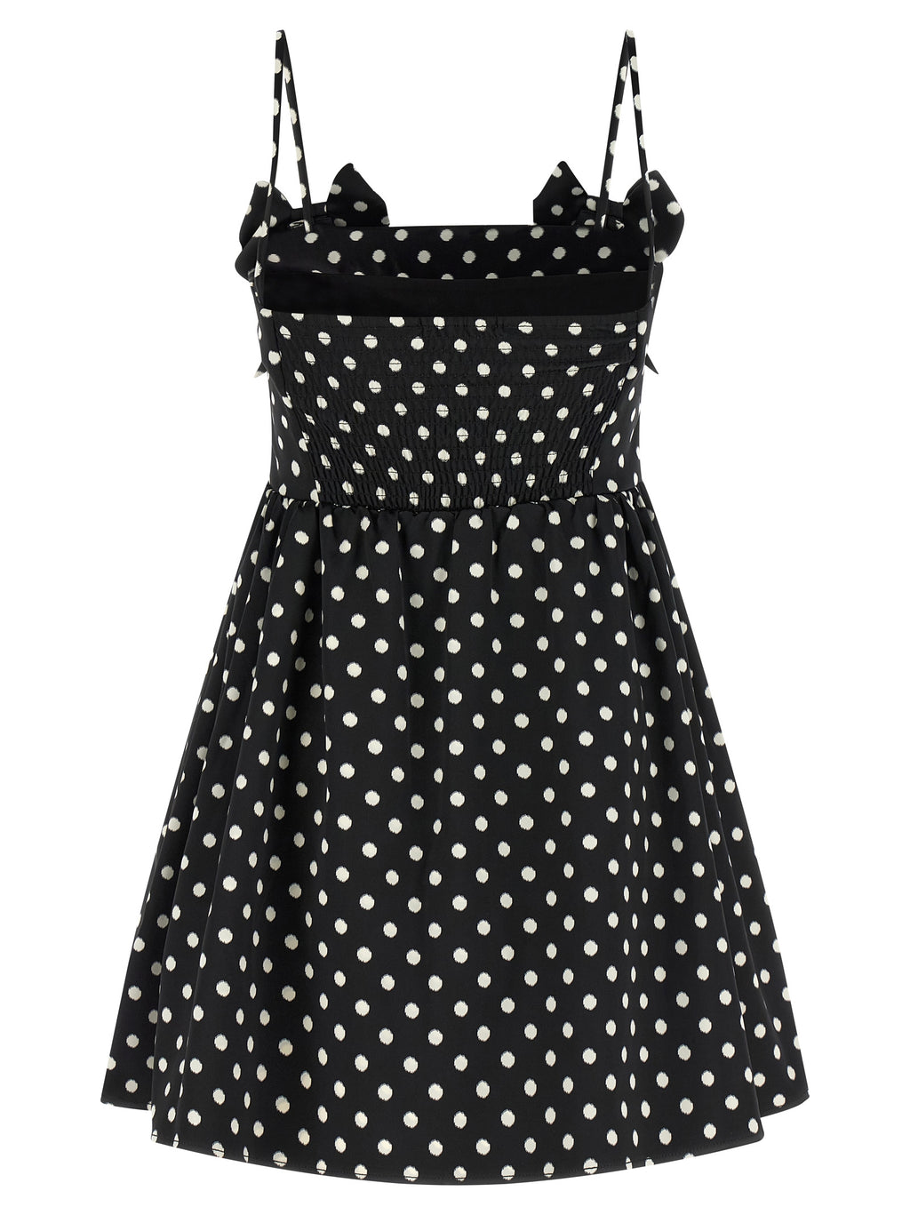 Ganni Black Polyester Short Dress