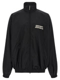 Balenciaga Black Cotton Sweatshirt