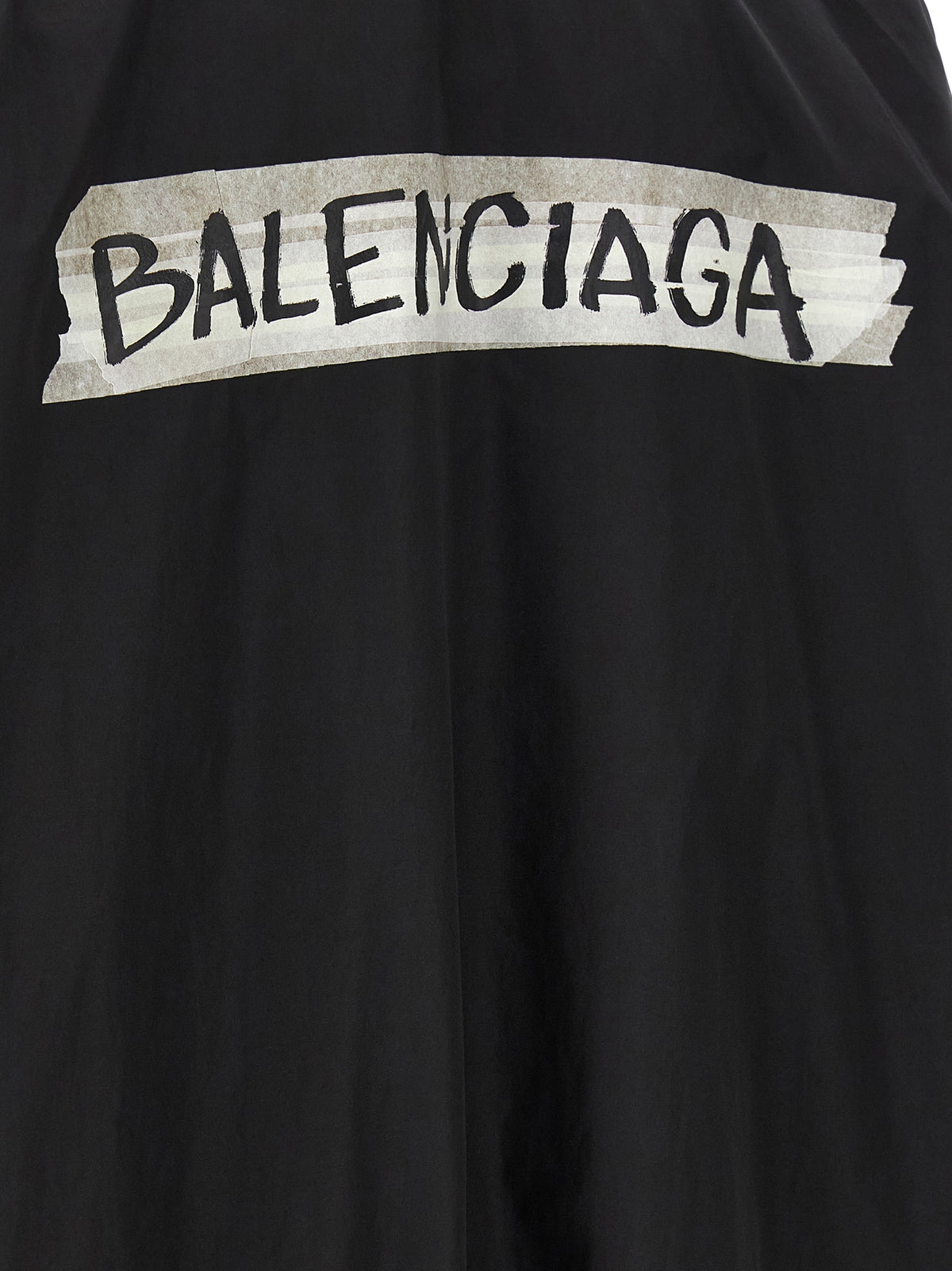 Balenciaga Black Cotton Sweatshirt